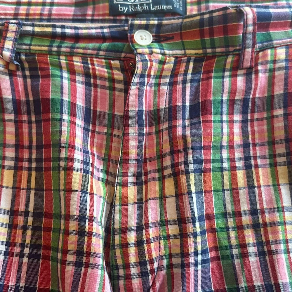 Polo by Ralph Lauren 9 Inch Madras Shorts